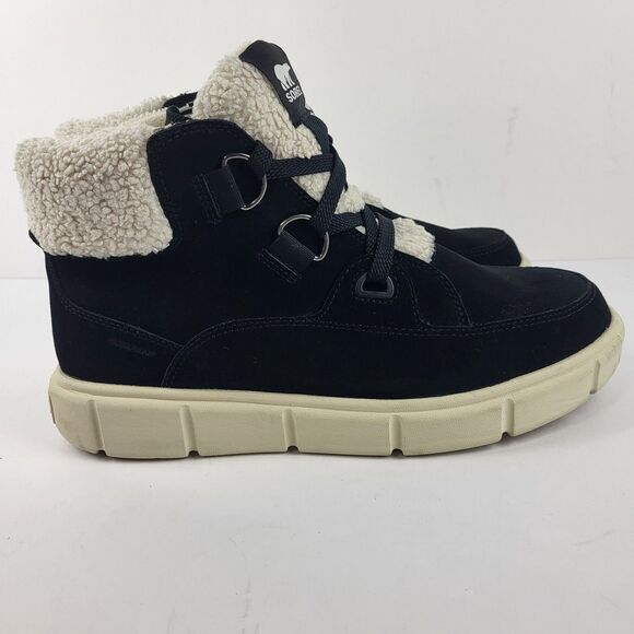 Sorel Explorer III NW Lace up Women Waterproof Suede Winter Boot - Picture 3 of 16